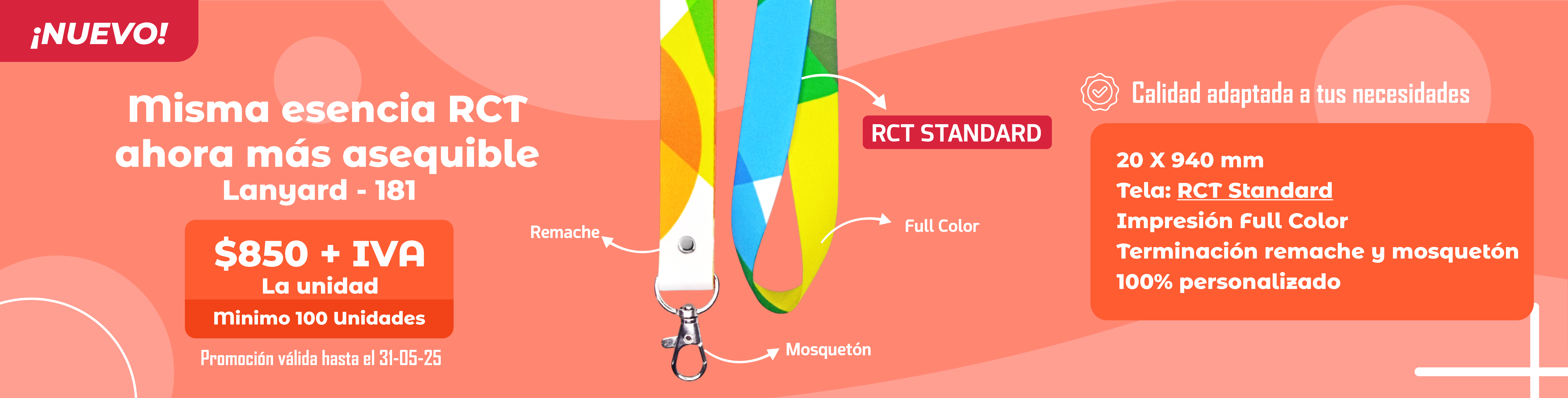 Lanyard 181 rct standard